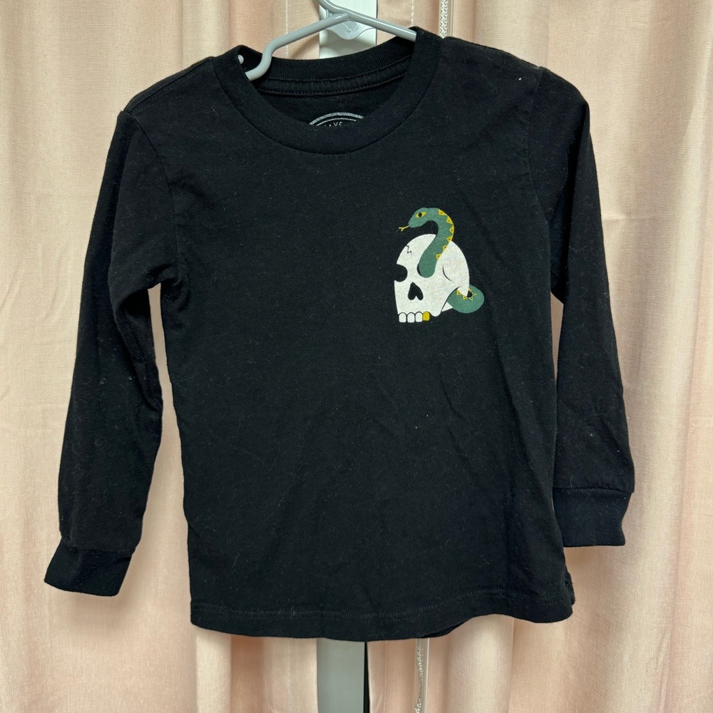 Tiny Whales Boys Snake Long Sleeve